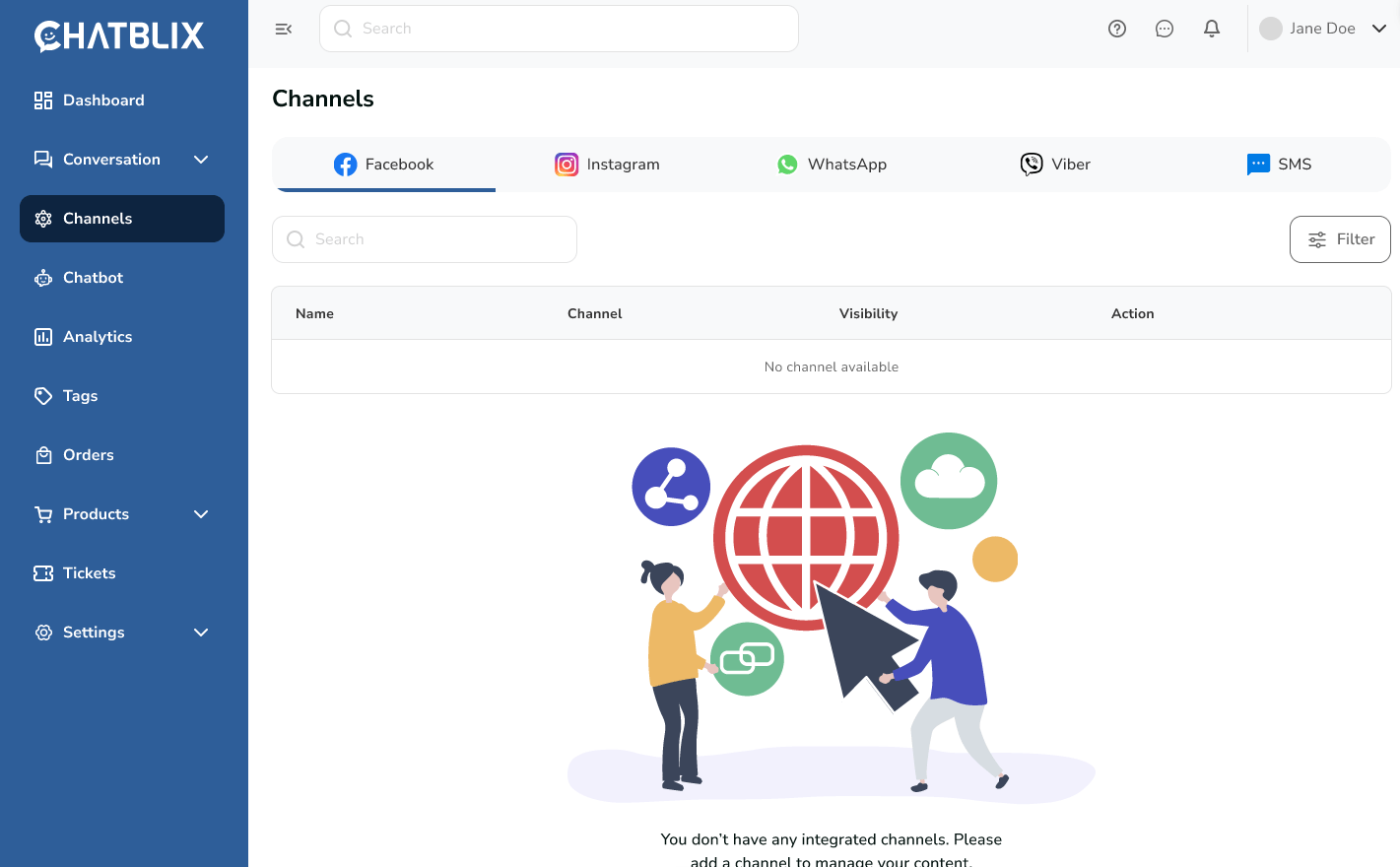 Dashboard Preview- Analytics
